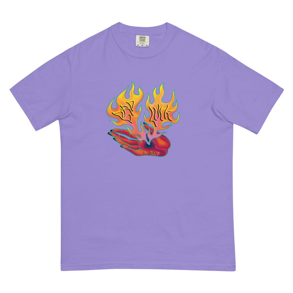 BAD LUCK TEE (LAVENDER)