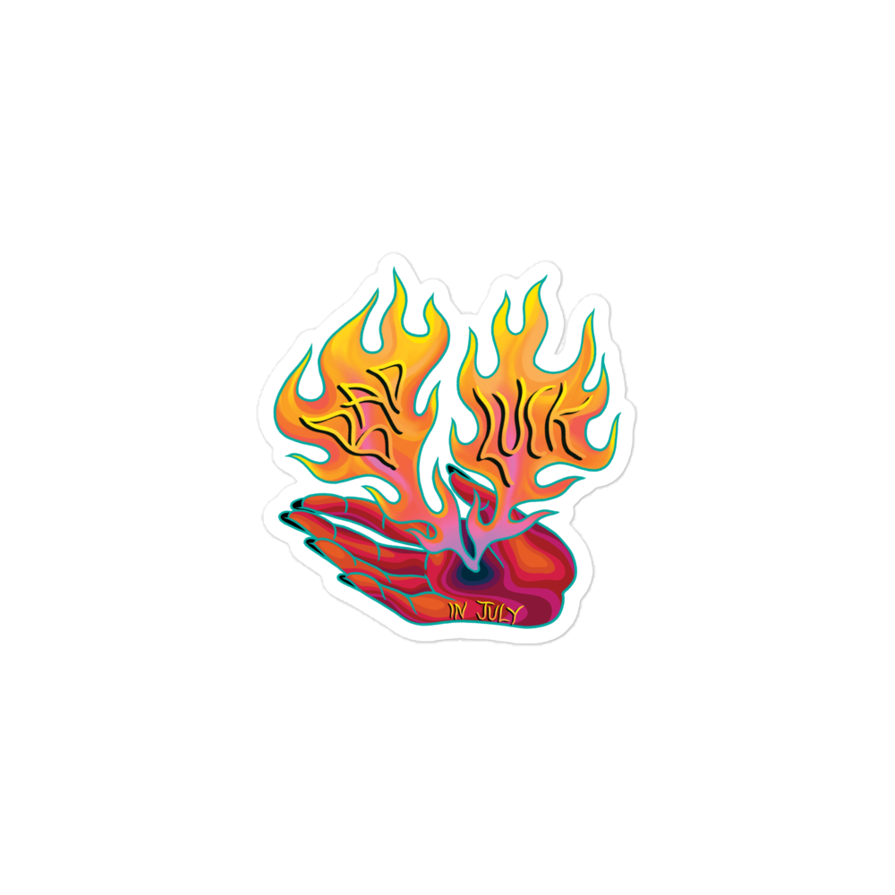 BAD LUCK Sticker