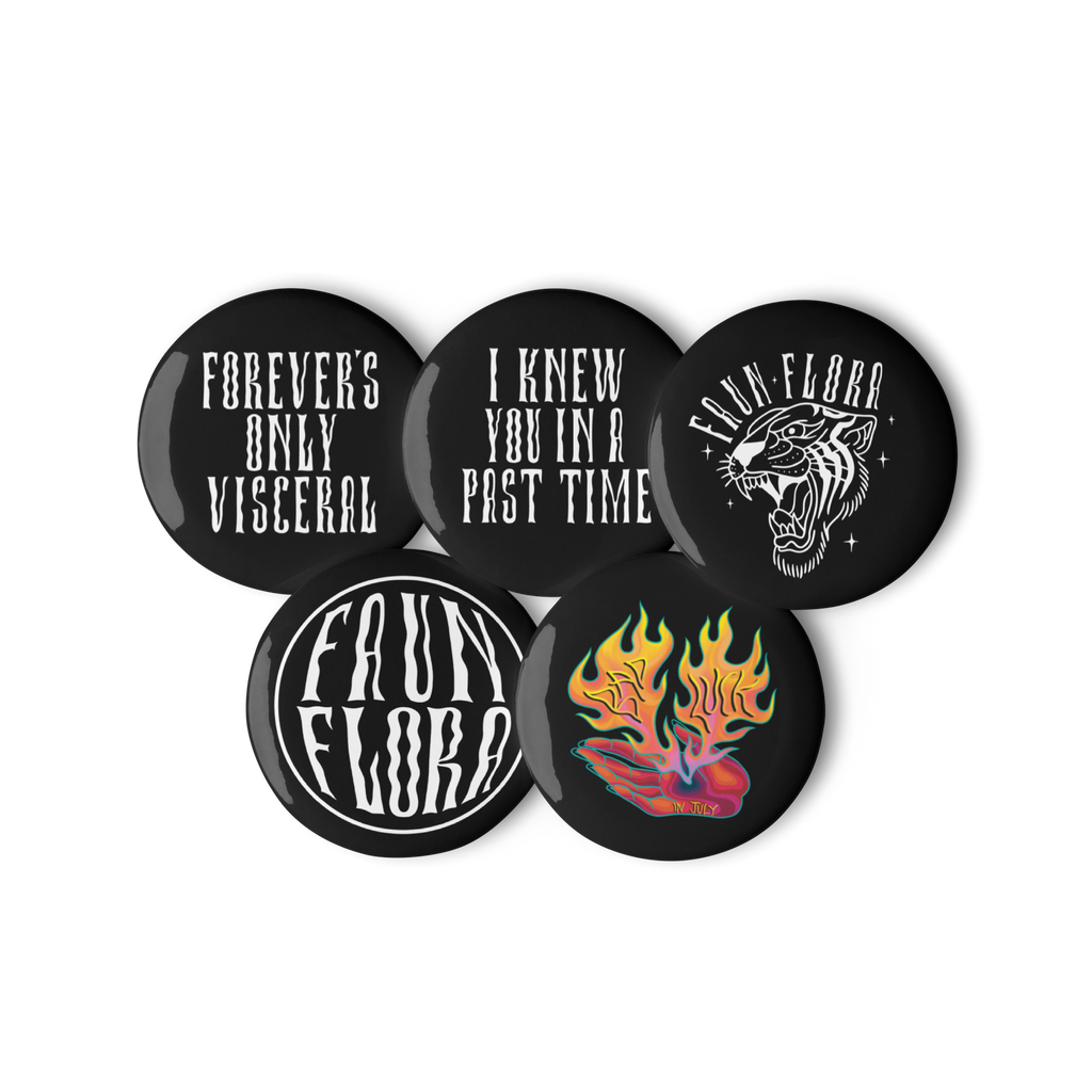 Faun Flora Pin Set