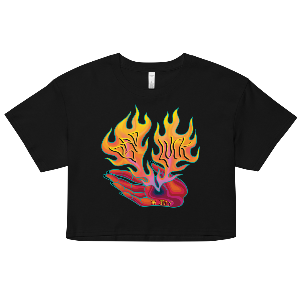 BAD LUCK CROP TOP
