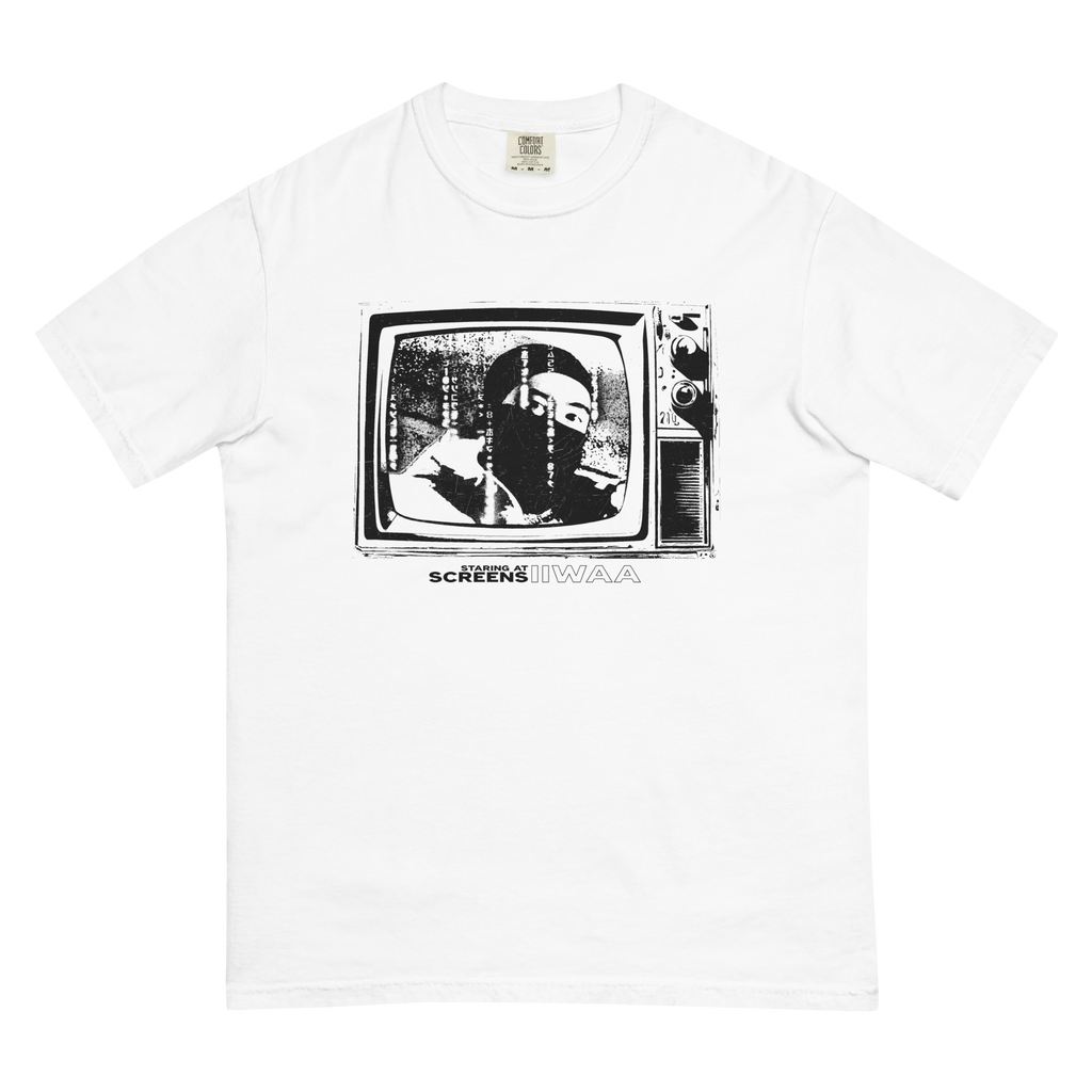Staring At Screens Tee (White)